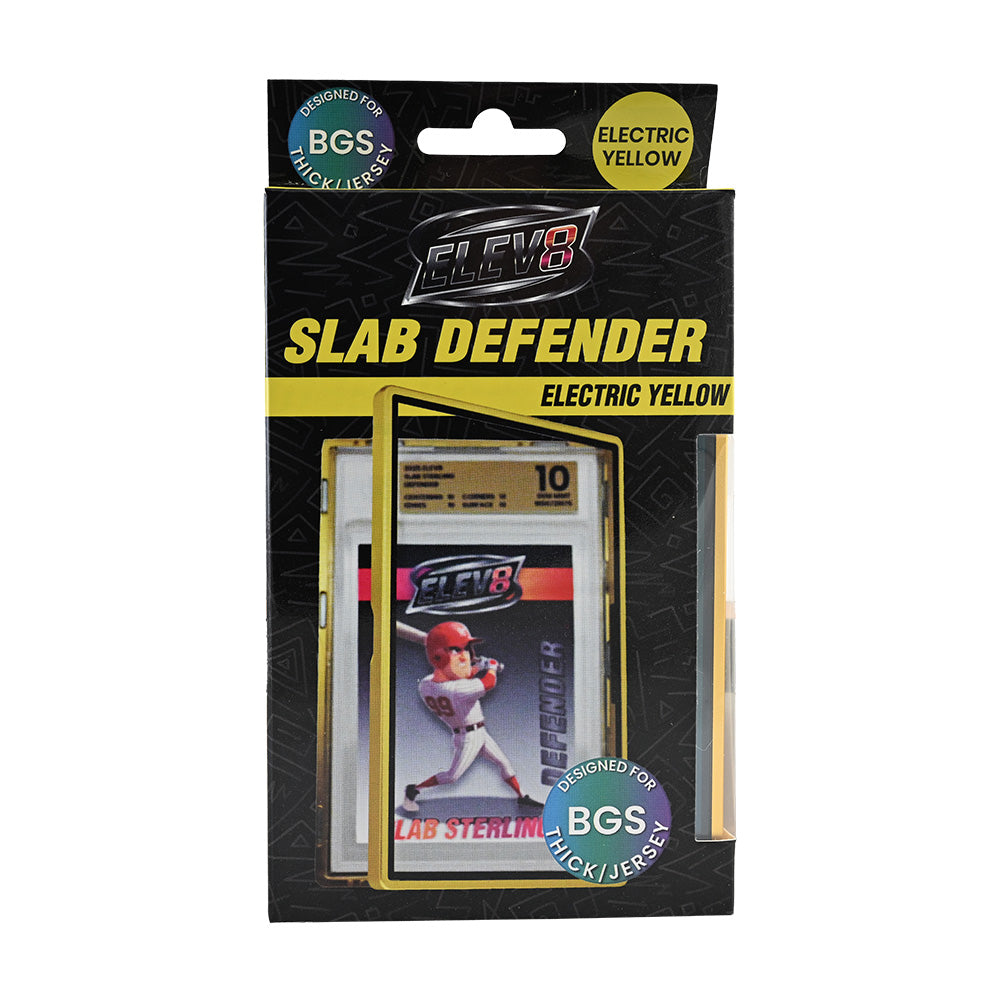 Slab Defender - 130pt BGS - ELECTRIC YELLOW - Aluminum Graded Slab Protector