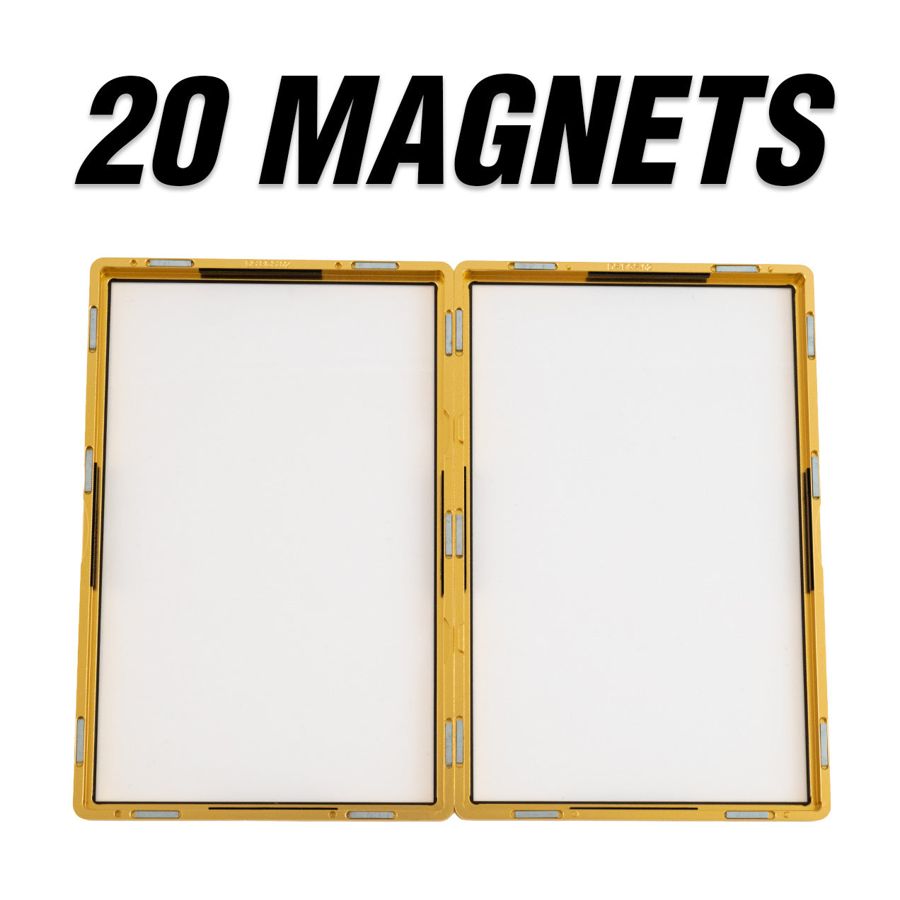 Slab Defender - BGS - ELECTRIC YELLOW - Aluminum Graded Slab Protector